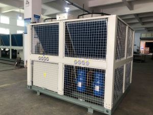 Air-cooled scroll heat pump unit